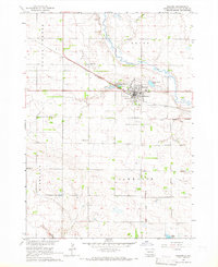 Download a high-resolution, GPS-compatible USGS topo map for Wagner, SD (1966 edition)