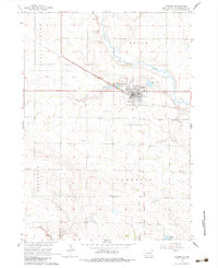 Download a high-resolution, GPS-compatible USGS topo map for Wagner, SD (1983 edition)