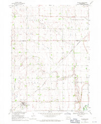 Download a high-resolution, GPS-compatible USGS topo map for Wakonda, SD (1971 edition)