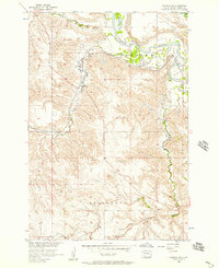Download a high-resolution, GPS-compatible USGS topo map for Wakpala SE, SD (1957 edition)