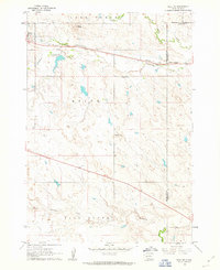 Download a high-resolution, GPS-compatible USGS topo map for Wall NE, SD (1963 edition)