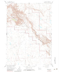 Download a high-resolution, GPS-compatible USGS topo map for Wall SW, SD (1983 edition)