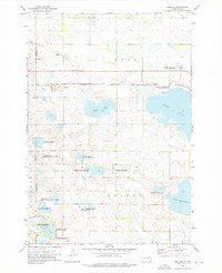 Download a high-resolution, GPS-compatible USGS topo map for Wallace, SD (1976 edition)