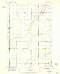 Download a high-resolution, GPS-compatible USGS topo map for Warner, SD (1955 edition)