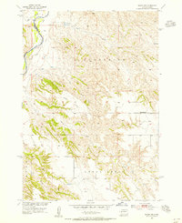 Download a high-resolution, GPS-compatible USGS topo map for Wasta NE, SD (1956 edition)