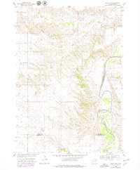Download a high-resolution, GPS-compatible USGS topo map for Wasta NW, SD (1979 edition)