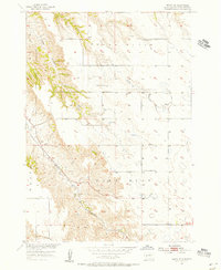 Download a high-resolution, GPS-compatible USGS topo map for Wasta SE, SD (1956 edition)