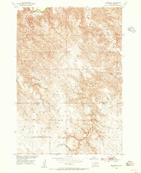 preview thumbnail of historical topo map of Stanley County, SD in 1953