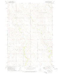 Download a high-resolution, GPS-compatible USGS topo map for Wendte SW, SD (1975 edition)