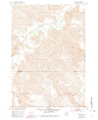 Download a high-resolution, GPS-compatible USGS topo map for Wendte, SD (1981 edition)