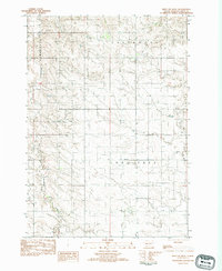 Download a high-resolution, GPS-compatible USGS topo map for West Of Ideal, SD (1994 edition)