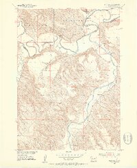 1951 Map of Westover, 1953 Print