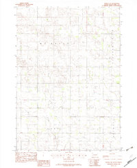 Download a high-resolution, GPS-compatible USGS topo map for Wewela NE, SD (1982 edition)