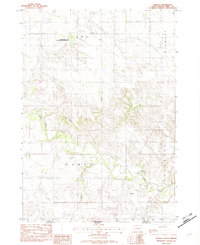 Download a high-resolution, GPS-compatible USGS topo map for Wewela, SD (1982 edition)