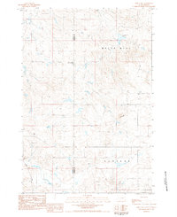 Download a high-resolution, GPS-compatible USGS topo map for White Hill, SD (1984 edition)