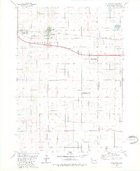1979 Map of White Lake, 1980 Print