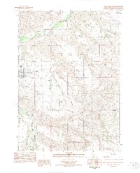 1982 Map of White River East