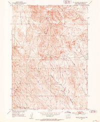 Download a high-resolution, GPS-compatible USGS topo map for Willow Creek NW, SD (1953 edition)