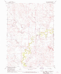 Download a high-resolution, GPS-compatible USGS topo map for Willow Creek, SD (1970 edition)