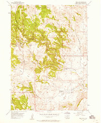 Download a high-resolution, GPS-compatible USGS topo map for Wind Cave, SD (1958 edition)