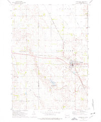 Download a high-resolution, GPS-compatible USGS topo map for Woonsocket, SD (1976 edition)