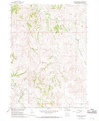 Download a high-resolution, GPS-compatible USGS topo map for Wounded Knee, SD (1970 edition)