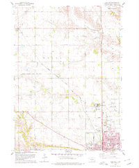 preview thumbnail of historical topo map of Yankton, SD in 1978