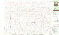 1981 Map of Buzzard Butte