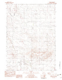 Download a high-resolution, GPS-compatible USGS topo map for Carter, SD (1982 edition)