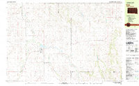 Download a high-resolution, GPS-compatible USGS topo map for Kyle, SD (1981 edition)