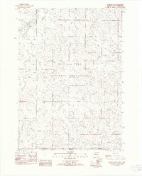 1982 Map of Oelrichs SW