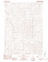 Download a high-resolution, GPS-compatible USGS topo map for Smithwick, SD (1982 edition)