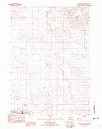 Download a high-resolution, GPS-compatible USGS topo map for Winner North, SD (1982 edition)