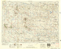 1957 Map of Buffalo, SD