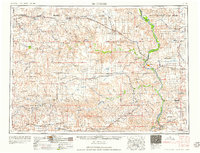 1958 Map of Mobridge, SD