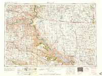 1959 Map of Aurora County, SD