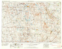 1958 Map of Watertown