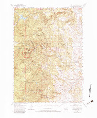 Download a high-resolution, GPS-compatible USGS topo map for Mount Rushmore, SD (1983 edition)