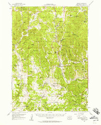Download a high-resolution, GPS-compatible USGS topo map for Pringle, SD (1958 edition)