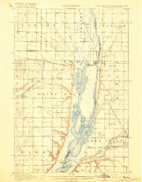 1918 Map of White Rock, SD