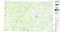 Download a high-resolution, GPS-compatible USGS topo map for Lawrenceburg, TN (1985 edition)
