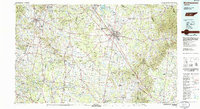 preview thumbnail of historical topo map of Murfreesboro, TN in 1985
