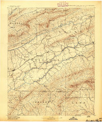 1891 Map of Abingdon