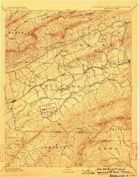 1909 Map of Abingdon