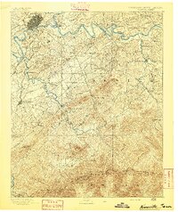 1892 Map of Knoxville
