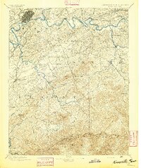 1894 Map of Knoxville