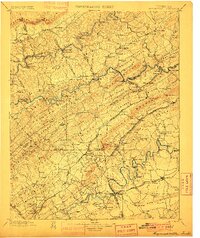 1900 Map of Maynardville