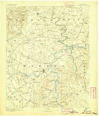 1893 Map of Mc Minnville