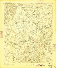 1895 Map of Mc Minnville