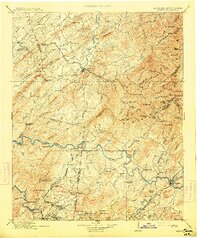 preview thumbnail of historical topo map of Murphy, NC in 1914